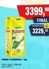 Playadito - YERBA