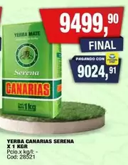 X$ - CANARIAS SERENA