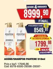 Pantene - ACOND/SHAMPOO 510ml