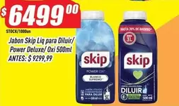 Skip - Liq para Diluir/ Power Deluxe/Oxi 500ml