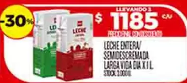 vida - LECHE ENTERA/ SEMIDESCREMADA
