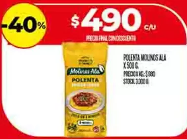 Molinos Ala - POLENTA