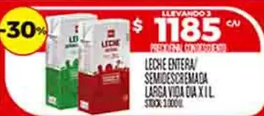 vida - LECHE ENTERA/ SEMIDESCREMADA