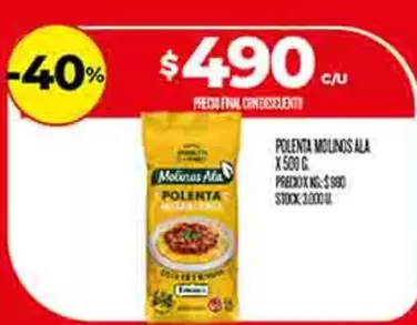 Molinos Ala - POLENTA