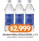 Bialcohol - Alcohol etilico x 1 It