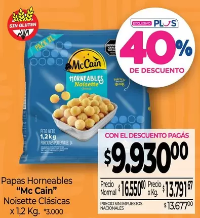 XL - Horneables Noisette Clásicas