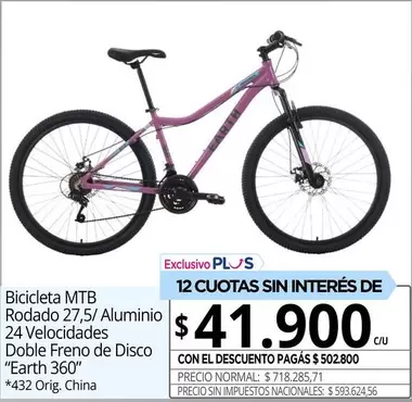 Disco - Bicicleta MTB