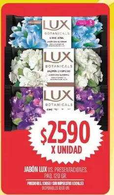 Lux - JABON VS. PRESENTACIONES