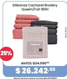 Cacharel - Broidery Queen/Full 180H