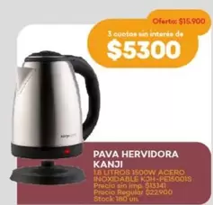 Kanji - PAVA HERVIDORA KANJI