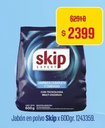 Skip - Jabón en polvo x 600gr. 1243359
