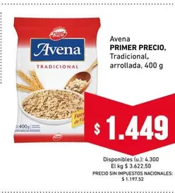 Primer - Avena