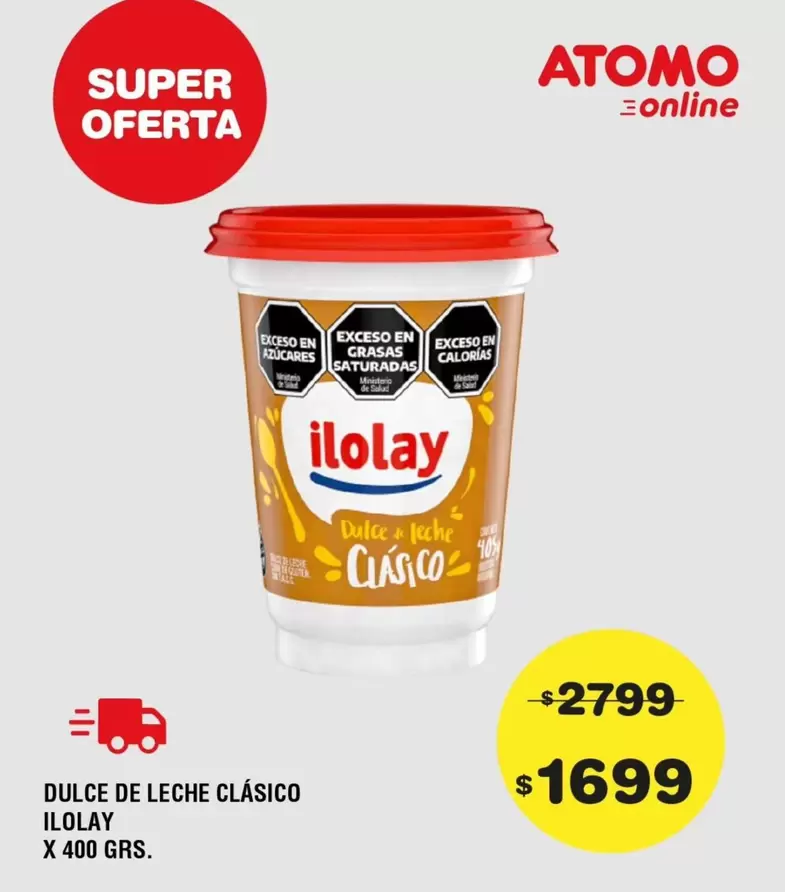 Ilolay - DULCE DE LECHE CLÁSICO