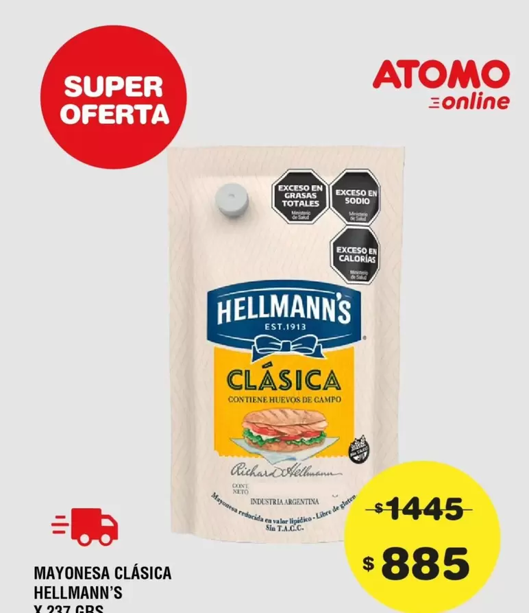 Hellmann's - MAYONESA CLÁSICA