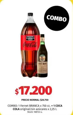 Coca cola - Fernet BRANCA + COCA COLA