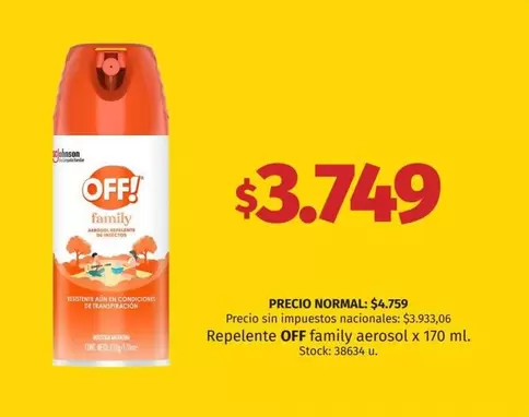 Off - Family Aerosol