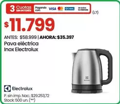 Electrolux - Pava eléctrica