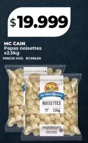 Mc Cain - Papas noisettes
