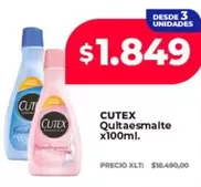 Cutex - Quitaesmalte