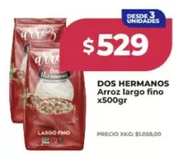 Dos Hermanos - Arroz largo fino