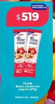 Flow - Barra cereal con yogurt