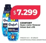 Comfort - Suav conc frescor inten bot xllt
