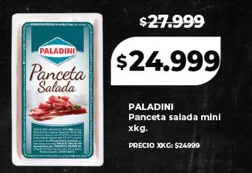 Paladini - Panceta salada mini