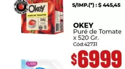 Okey - Puré de Tomate