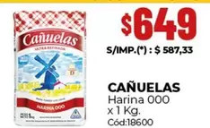 cañuelas - Harina 000