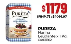 Pureza - Harina Leudante x 1 Kg. Cód:31182