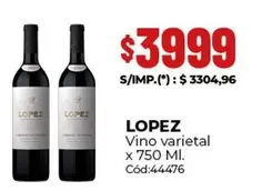 Lopez - Vino varietal