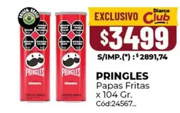 Pringles - Papas Fritas