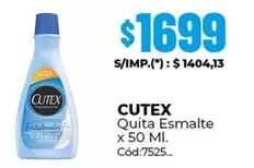 Cutex - Quita Esmalte