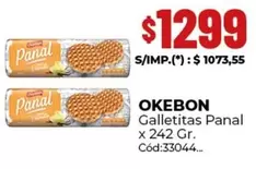 Okebon - Galletitas Panal