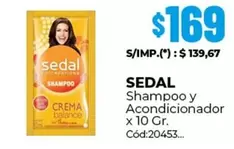 Sedal - Shampoo y Acondicionador