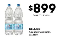 Cellier - Agua Sin Gas x 2 Lt.