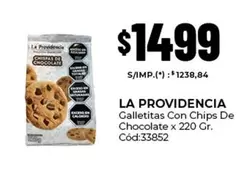 La providencia - Galletitas Con Chips De Chocolate x 220 Gr.