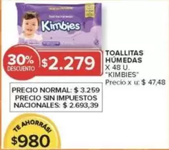 Kimbies - TOALLITAS HÚMEDAS