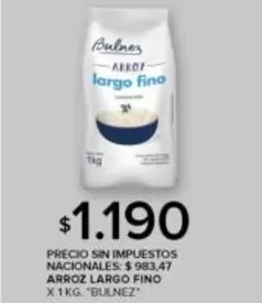 Bulnez - ARROZ LARGO FINO