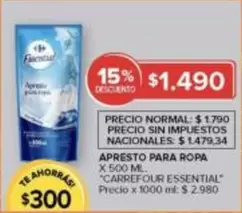 Carrefour - APRESTO PARA ROPA