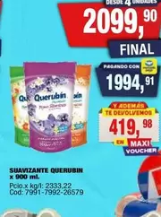 Querubin - SUAVIZANTE QUERUBIN