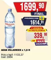 Villavicencio - AGUA VILLAVICEN