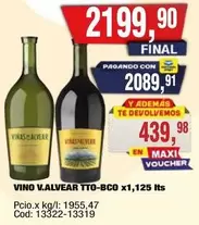 V.ALVEAR TTO-BCO x1,125 Its