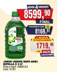 Ariel - JABON LIQUIDO ROPA