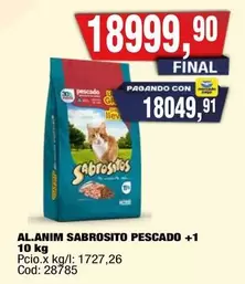 SABROSITO PESCADO +1