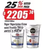 Yogurísimo - Yogur Yogurisimo Firme