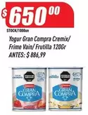 Gran Compra - Cremix/ Frime Vain/ Frutilla