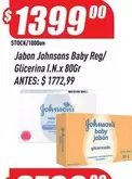 Johnson's - Jabon Baby Reg/ Glicerina I.N.