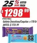 chocolinas - Galleta Chocolinas/Coquitas