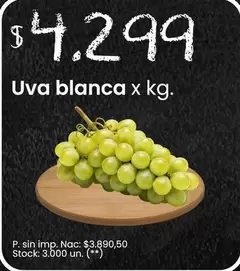 Blanca - Uva blanca x kg.